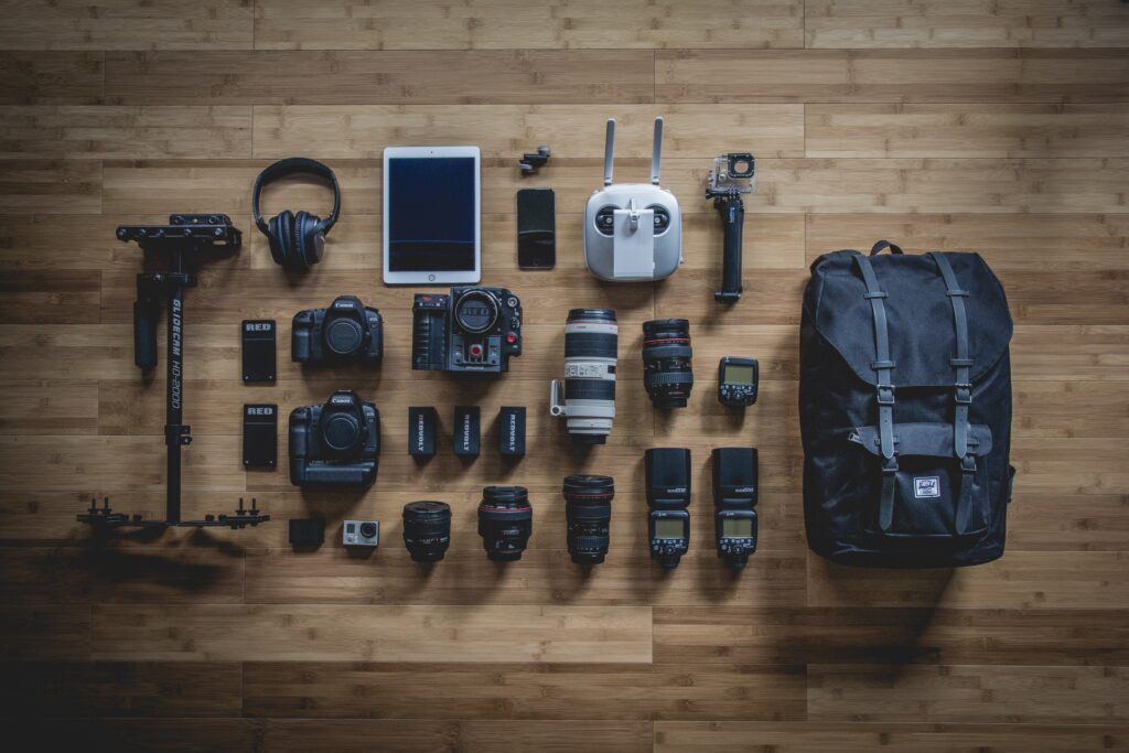 photography equipments