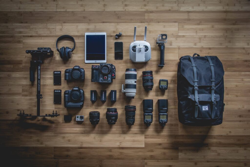 Equipment for Photography Business